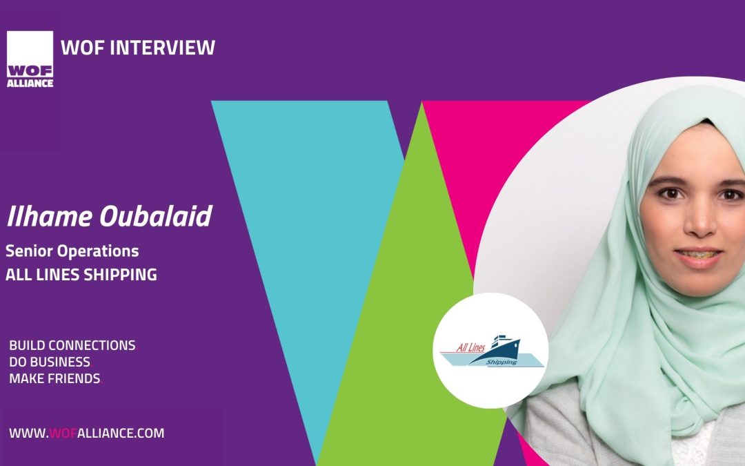 INTERVIEW WITH ILHAME OUBALAID FROM ALL LINES SHIPPING