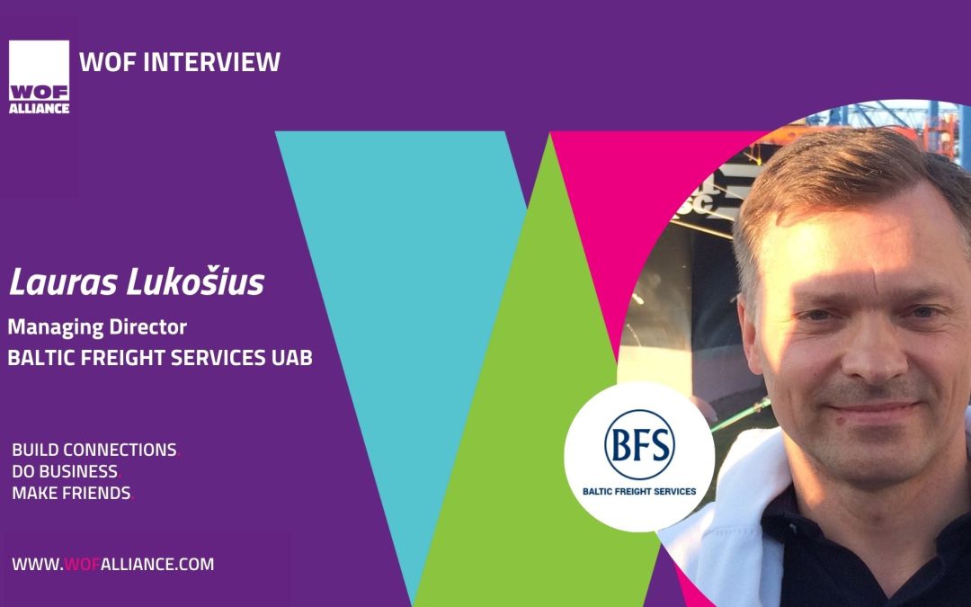 INTERVIEW WITH LAURAS LUKOŠIUS FROM BALTIC FREIGHT SERVICES