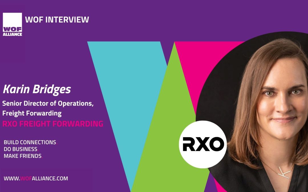 VIDEO INTERVIEW WITH KARIN BRIDGES FROM RXO FREIGHT FORWARDING
