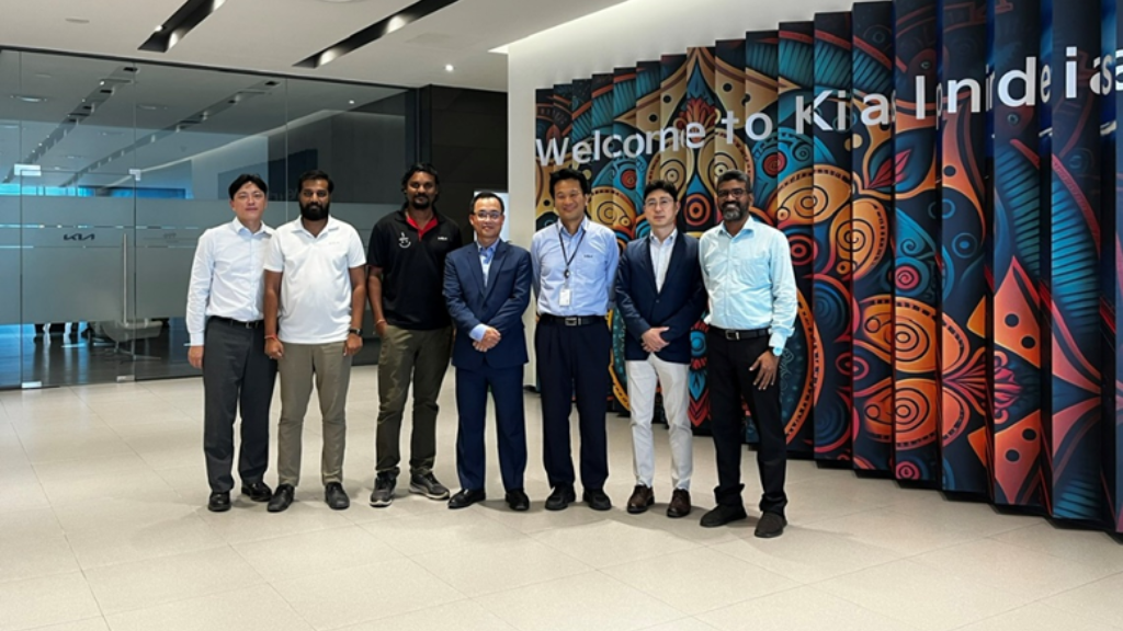 Headway Jsc And Its Business Trip To Kia Factory, India
